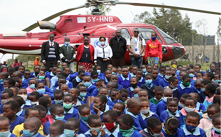WFDP East Africa Office Launch Learn With Joy Project Starting from Kenya