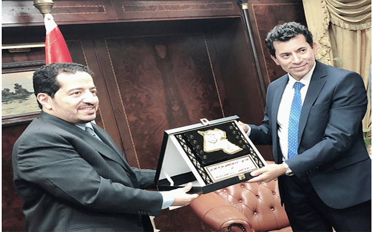 Kuwait Branch start activities with Egyptian Ministry of Youth and Sport